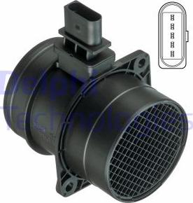 Delphi AF10407-11B1 - Debimetro www.autoricambi360.it