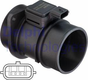 Delphi AF10653-12B1 - Debimetro www.autoricambi360.it