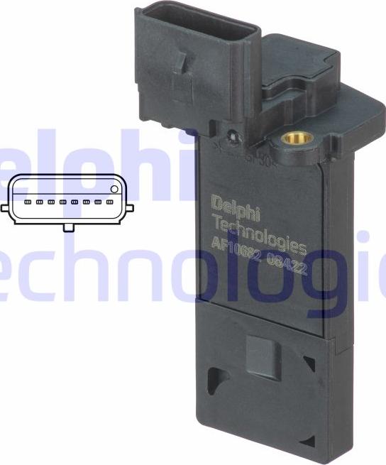 Delphi AF10682-11B1 - Debimetro www.autoricambi360.it