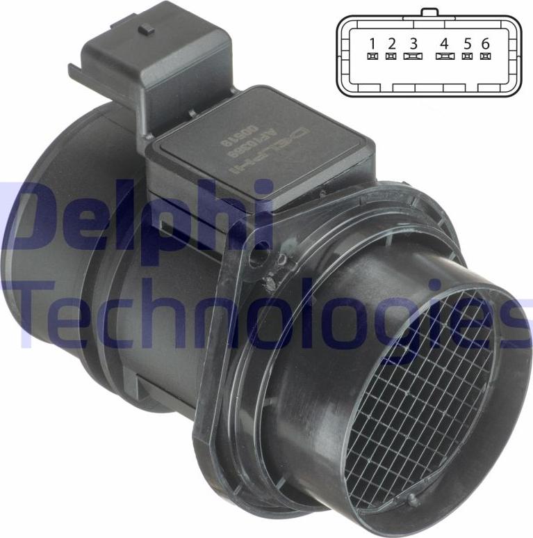 Delphi AF10369-12B1 - Debimetro www.autoricambi360.it
