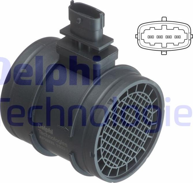 Delphi AF10378-12B1 - Debimetro www.autoricambi360.it