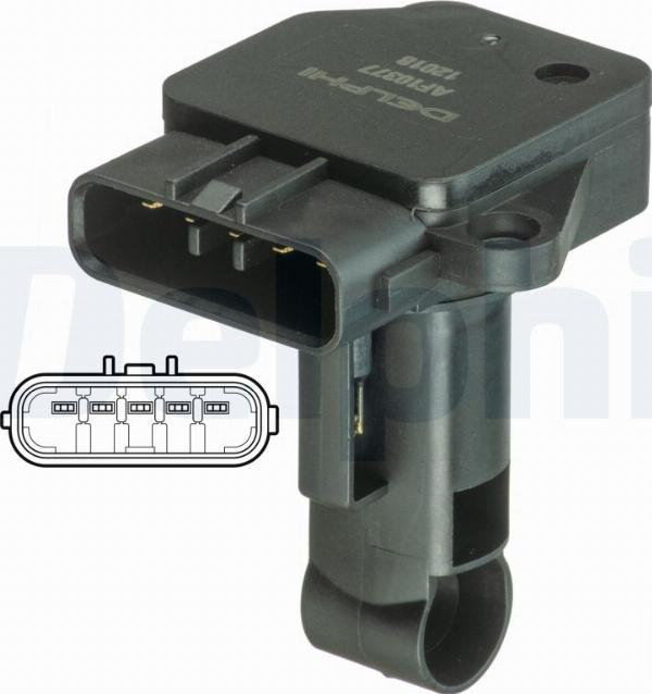 Delphi AF10377-17B1 - Debimetro www.autoricambi360.it