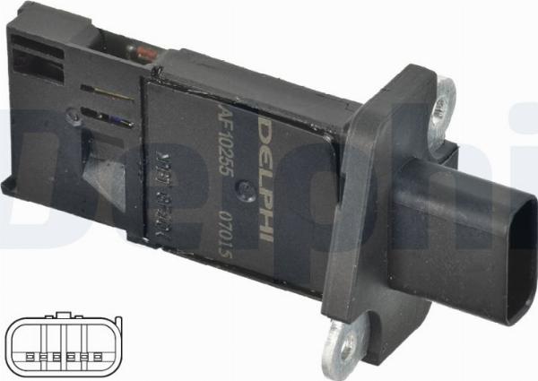Delphi AF10255-15B1 - Debimetro www.autoricambi360.it