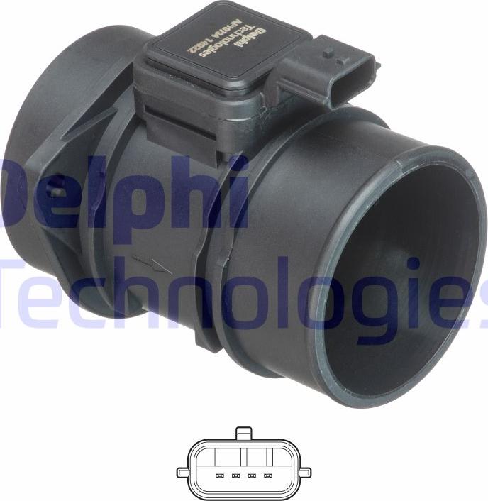 Delphi AF10734-12B1 - Debimetro www.autoricambi360.it