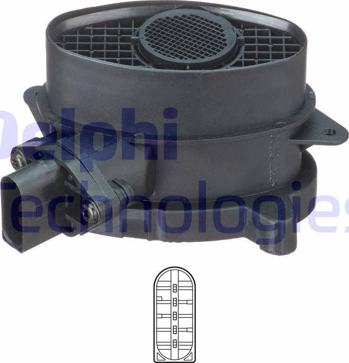Delphi AF10728-12B1 - Debimetro www.autoricambi360.it