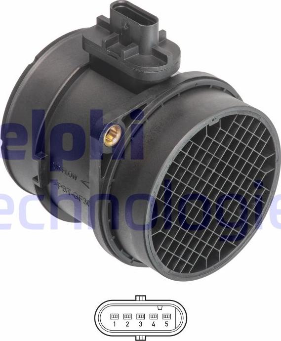 Delphi AF10770-12B1 - Debimetro www.autoricambi360.it