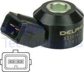 Delphi AS10167 - Sensore di detonazione www.autoricambi360.it