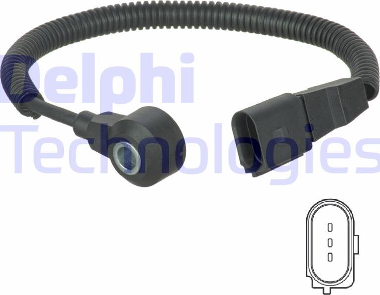Delphi AS10206 - Sensore di detonazione www.autoricambi360.it