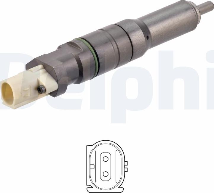 Delphi BEBJ1D05001-12B1 - Supporto polverizzatore www.autoricambi360.it