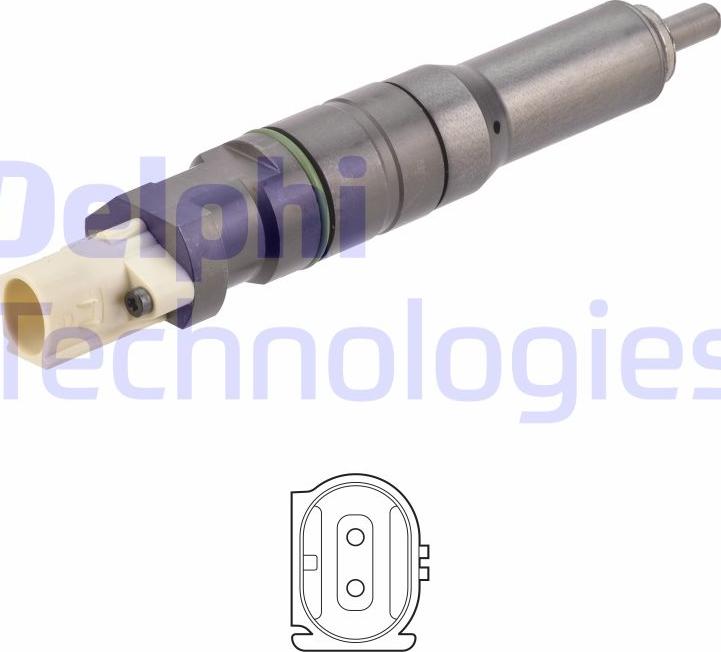 Delphi BEBJ1D05001 - Supporto polverizzatore www.autoricambi360.it