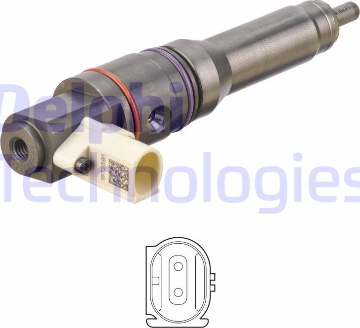 Delphi BEBJ1D00003 - Supporto polverizzatore www.autoricambi360.it