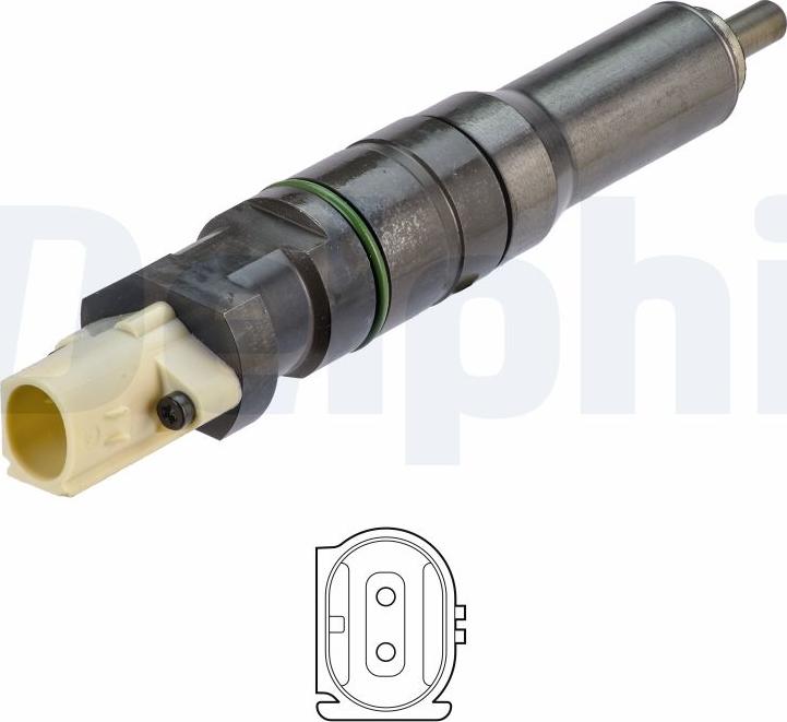 Delphi BEBJ1D03001 - Supporto polverizzatore www.autoricambi360.it
