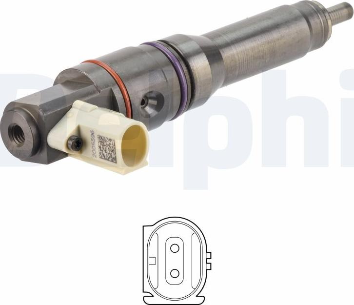 Delphi BEBJ1D02001-12B1 - Supporto polverizzatore www.autoricambi360.it