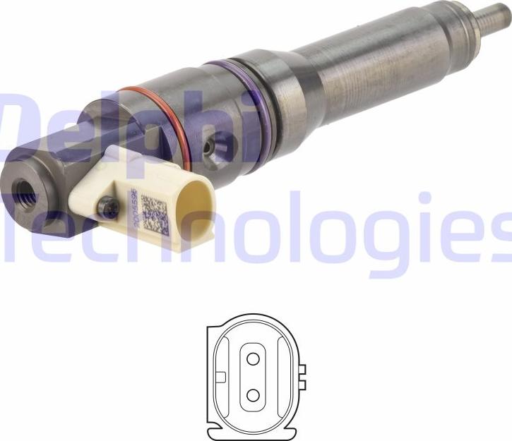 Delphi BEBJ1D02001 - Supporto polverizzatore www.autoricambi360.it