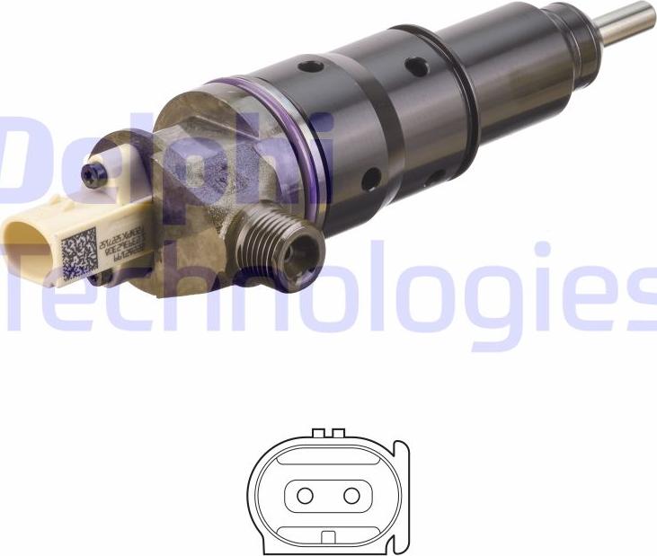 Delphi BEBJ1F06101 - Supporto polverizzatore www.autoricambi360.it