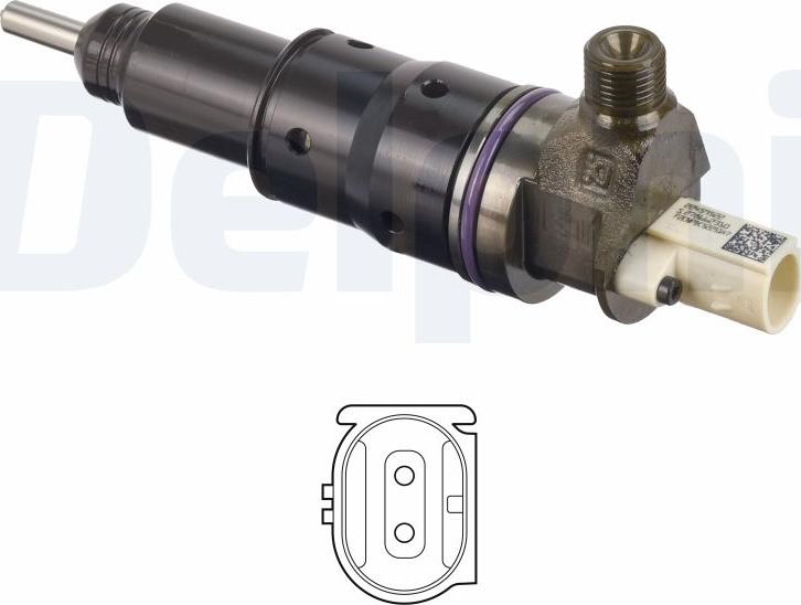 Delphi BEBJ1F11201-12B1 - Supporto polverizzatore www.autoricambi360.it