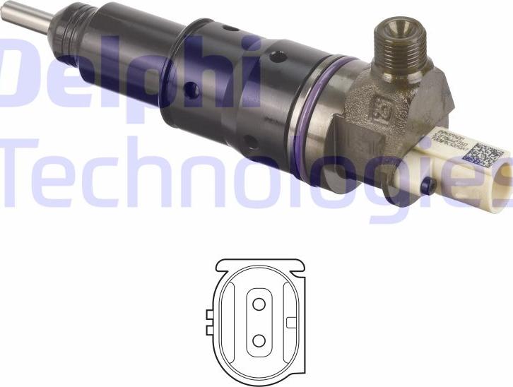 Delphi BEBJ1F11201 - Supporto polverizzatore www.autoricambi360.it