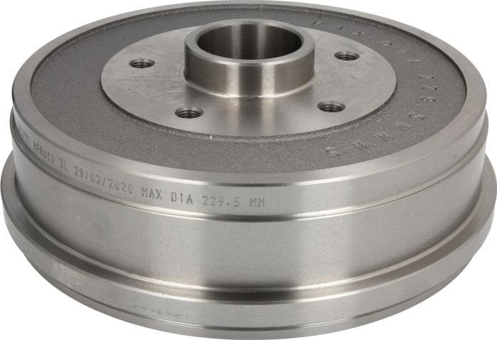 Delphi BFR611 - Tamburo freno www.autoricambi360.it