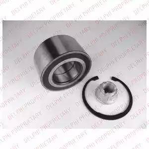 Delphi BK1491 - Kit cuscinetto ruota www.autoricambi360.it