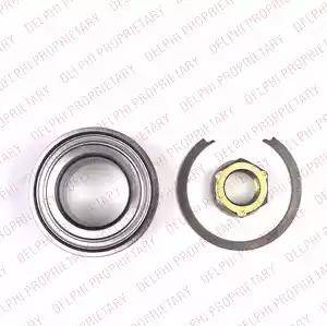 Delphi BK1405 - Kit cuscinetto ruota www.autoricambi360.it