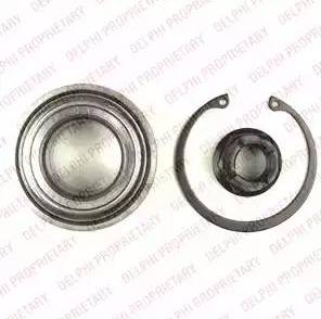 Delphi BK1424 - Kit cuscinetto ruota www.autoricambi360.it