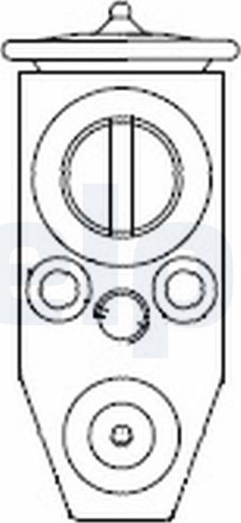 Delphi CB1016V - Valvola ad espansione, Climatizzatore www.autoricambi360.it