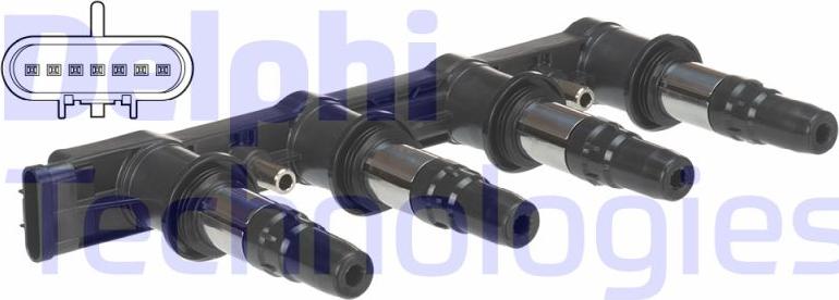 Delphi CE01841-12B1A - Bobina d'accensione www.autoricambi360.it