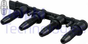 Delphi CE20009-12B1A - Bobina d'accensione www.autoricambi360.it