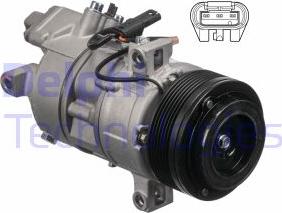 Delphi CS20498 - Compressore, Climatizzatore www.autoricambi360.it