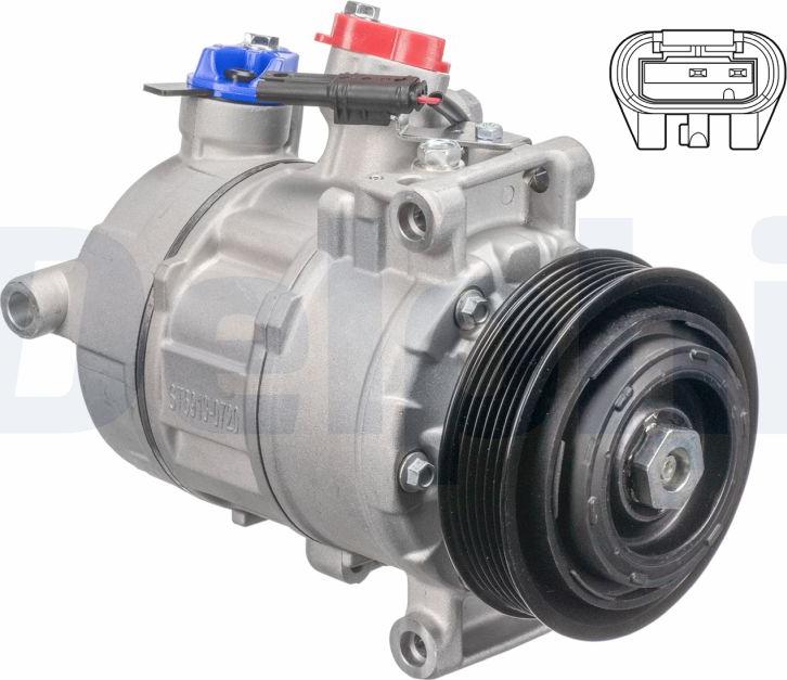 Delphi CS20504 - Compressore, Climatizzatore www.autoricambi360.it
