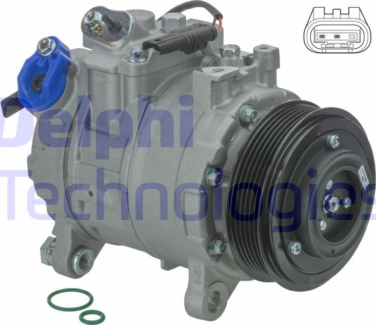 Delphi CS20536 - Compressore, Climatizzatore www.autoricambi360.it