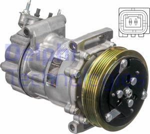 Delphi CS20538 - Compressore, Climatizzatore www.autoricambi360.it
