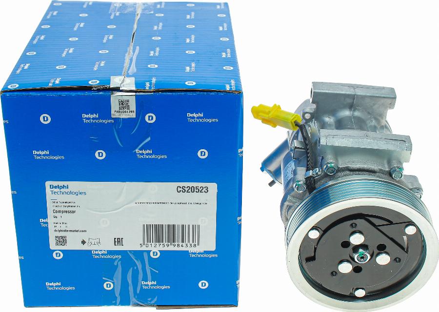 Delphi CS20523 - Compressore, Climatizzatore www.autoricambi360.it
