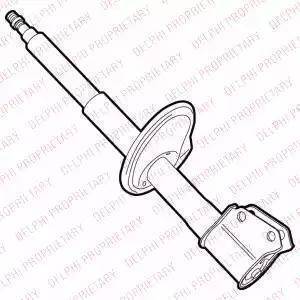 Delphi D2257530 - Ammortizzatore www.autoricambi360.it