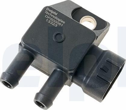 Delphi DPS00061-12B1 - Sensore, Pressione gas scarico www.autoricambi360.it