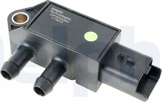 Delphi DPS00062-12B1 - Sensore, Pressione gas scarico www.autoricambi360.it
