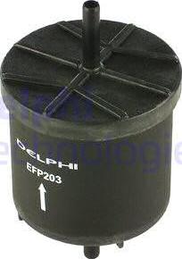 Delphi EFP203 - Filtro carburante www.autoricambi360.it