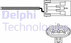 Delphi ES10988-12B1 - Sonda lambda www.autoricambi360.it