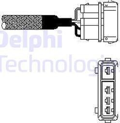 Delphi ES10333-12B1 - Sonda lambda www.autoricambi360.it