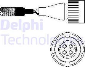 Delphi ES10254-12B1 - Sonda lambda www.autoricambi360.it