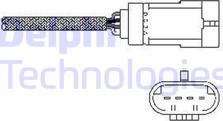 Delphi ES10793-12B1 - Sonda lambda www.autoricambi360.it