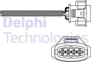 Delphi ES10792-12B1 - Sonda lambda www.autoricambi360.it