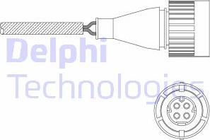 Delphi ES11048-12B1 - Sonda lambda www.autoricambi360.it