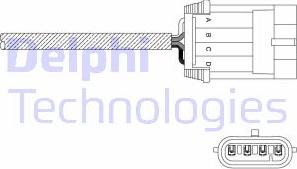 Delphi ES11055-12B1 - Sonda lambda www.autoricambi360.it
