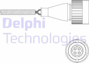 Delphi ES11057-12B1 - Sonda lambda www.autoricambi360.it