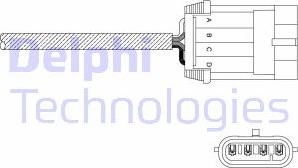 Delphi ES11061-12B1 - Sonda lambda www.autoricambi360.it