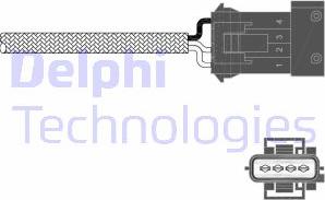 Delphi ES11009-12B1 - Sonda lambda www.autoricambi360.it