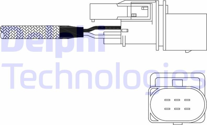 Delphi ES11015-12B1 - Sonda lambda www.autoricambi360.it
