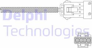 Delphi ES11035-12B1 - Sonda lambda www.autoricambi360.it