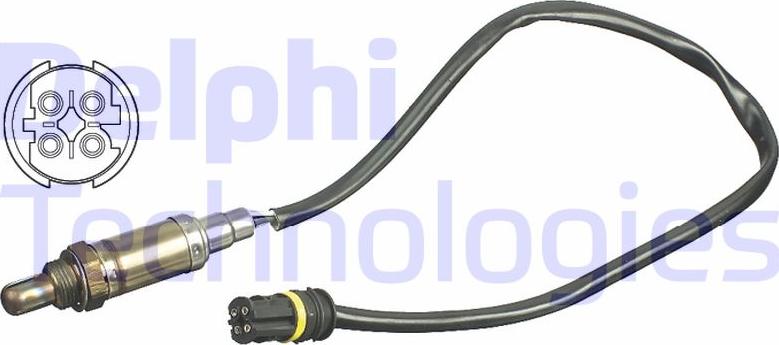 Delphi ES11114-12B1 - Sonda lambda www.autoricambi360.it